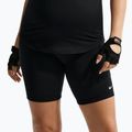 Pantaloni scurți pentru femei Nike One Maternity High-Waisted 8" black/white