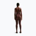 Colanți pentru femei Nike One High-Waisted Seamless light chocolate 3