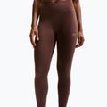 Colanți pentru femei Nike One High-Waisted Seamless light chocolate 4