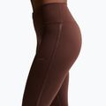 Colanți pentru femei Nike One High-Waisted Seamless light chocolate 5