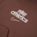 Bluză pentru femei Nike Phoenix Full-Zip Hoodie light chocolate 8