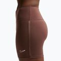 Pantaloni scurți pentru femei Nike One Biker 5" light chocolate 5