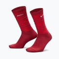 Șosete Nike Everyday Plus Cushioned Crew team crimson/metallic silver