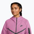Bluză pentru femei  Nike Sportswear Tech Fleece Windrunner light magenta/black 3