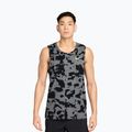 Tricou de antrenament bărbați Nike Hyverse Dri-Fit TT smoke grey/black/white
