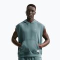 Bluză de antrenament pentru bărbați Nike Athletic Club Dri-Fit Sleeveless Hoodie mineral slate/mineral slate