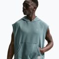 Bluză de antrenament pentru bărbați Nike Athletic Club Dri-Fit Sleeveless Hoodie mineral slate/mineral slate 4