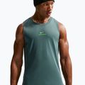 Tricou de antrenament pentru bărbați Nike Pro Training Dri-Fit mineral slate/green strike 4