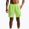 Pantaloni scurți de alergare pentru bărbați Nike Miler Dri-Fit Brief Lined7" volt ice/barely volt 4