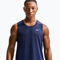 Tricou de alergare pentru bărbați Nike Miler Dri-Fit midnight navy 4