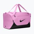Geantă de antrenament Nike Brasilia Duffel Small 40 l light magenta/black/black 2