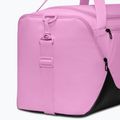 Geantă de antrenament Nike Brasilia Duffel Small 40 l light magenta/black/black 7
