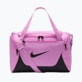 Geantă de antrenament Nike Brasilia Duffel Extra Small 24 l light magenta/black/black