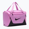 Geantă de antrenament Nike Brasilia Duffel Extra Small 24 l light magenta/black/black 2