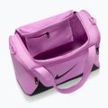 Geantă de antrenament Nike Brasilia Duffel Extra Small 24 l light magenta/black/black 4