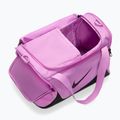 Geantă de antrenament Nike Brasilia Duffel Extra Small 24 l light magenta/black/black 5