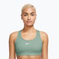 Sutien de antrenament Nike Swoosh Medium Support steam/white