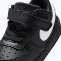 Încălțăminte pentru copii Nike Court Borough Low Recraft black/black/white 5