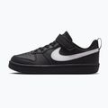 Încălțăminte pentru copii Nike Court Borough Low Recraft black/black/white 2