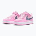 Încălțăminte pentru copii Nike Court Borough Low Recraft pink foam/pink rise/white/ashen slate 3