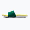 Șlapi Nike Coffee malachite/sonic yellow/metallic gold 9