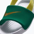 Șlapi pentru copii Nike Kawa malachite/sonic yellow 7