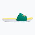 Șlapi pentru copii Nike Coffee malachite/sonic yellow/metallic gold 2