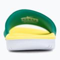 Șlapi pentru copii Nike Coffee malachite/sonic yellow/metallic gold 6