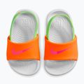 Șlapi pentru copii Nike Kawa total orange/green strike 5