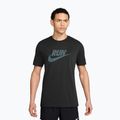 Tricou de alergare pentru bărbați Nike Dri-Fit Running black/mineral slate