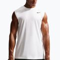 Tricou de antrenament bărbați Nike Dri-FIT Sleeveless Training Top white/black