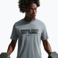 Tricou de antrenament bărbați Nike Dri-Fit Winning smoke grey/black/black 3