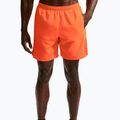 Pantaloni scurți de alergare pentru bărbați Nike Miler Dri-Fit Brief Lined7" total orange