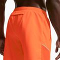 Pantaloni scurți de alergare pentru bărbați Nike Miler Dri-Fit Brief Lined7" total orange 4