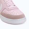 Încălțăminte pentru femei Nike Court Vision Low Suede pink foam/white 7