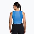 Tricou de antrenament pentru femei Nike Pro Dri-Fit university blue/light photo blue/white 2