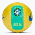 Minge de fotbal Nike Academy Brazil canary/light mint size 5 3