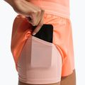 Pantaloni scurți de alergare pentru femei Nike Swift Mid-Rise 2in1 orange pulse 7