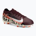 Încălțăminte de fotbal pentru copii Nike United Jr. Mercurial Vapor 16 Pro FG burgundy crush/metallic silver