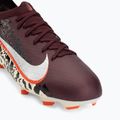 Încălțăminte de fotbal pentru copii Nike United Jr. Mercurial Vapor 16 Pro FG burgundy crush/metallic silver 7