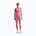 Colanți de alergare pentru femei Nike Tempo Swoosh Run High-Waisted 7/8 peony/white 2