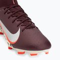 Încălțăminte de fotbal pentru bărbați Nike United Mercurial Superfly 10 Academy MG burgundy crush/metallic silver 7