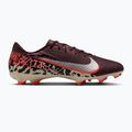 Încălțăminte de fotbal pentru bărbați Nike United Mercurial Vapor 16 Academy MG burgundy crush/metallic silver