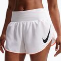 Pantaloni scurți de alergare pentru femei Nike Tempo Swoosh Dri-Fit Mid-Rise Brief-Lined white/orange pulse/black