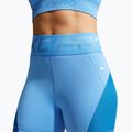 Pantaloni scurți pentru femei Nike Pro Sculpt High Waisted 5" Biker university blue/light photo blue/white 5
