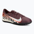 Încălțăminte de fotbal pentru bărbați Nike United Mercurial Vapor 16 Academy TF burgundy crush/metallic silver