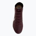 Încălțăminte de fotbal pentru bărbați Nike United Superfly 10 Elite burgundy crush/university red/fossil/metal silver 5
