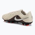 Încălțăminte de fotbal pentru copii Nike United Jr. Tiempo Maestro Academy MG fossil/burgundy crush/metallic silver 3