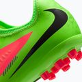 Încălțăminte de fotbal pentru copii Nike Jr. Phantom 6 Academy Erling Haaland AG hot punch/green strike/black 4
