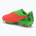 Încălțăminte de fotbal pentru copii Nike Jr. Phantom 6 Club Erling Haaland MG hot punch/green strike/black 3